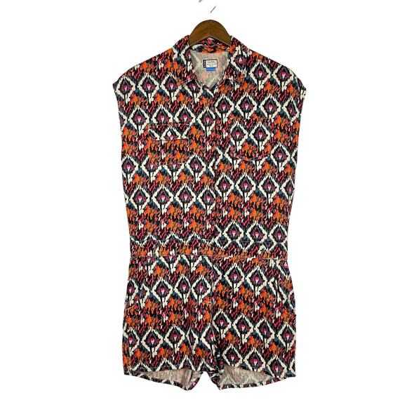 Kavu | Freeland Desert Paint Southwestern Artistic Print Sleeveless Romper - Picture 4 of 13